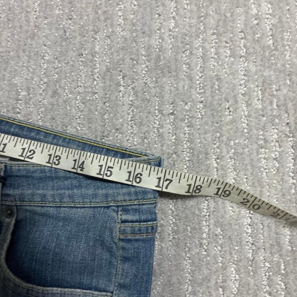 Levis 519 low flare y2k 2000s light wash heavy denim loose relaxed fit - Picture 5 of 8